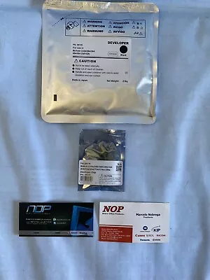 1 Black Konica Developer BAG & CHIP C360 C224 C284 C364 C454 C554 C458 DV512K • $102.25