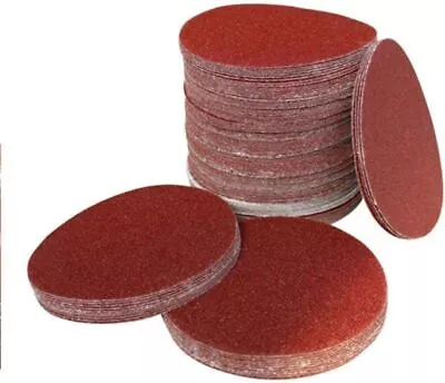 100 Pcs 3inch Sander Sanding Discs Pads 80-3000 Grit Hook +Loop Sandpaper Discs • $3.09