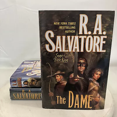 Signed R A Salvatore Lot Of 3 HCDJ Mortals Ancient Dame Saga Of The First King • $29.99