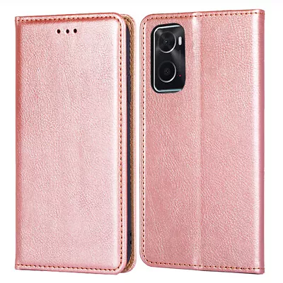 $15.80 • Buy For OPPO A16s A54s A96 A77 Case Soft PU Leather Card Pockets Flip Magnetic Cover