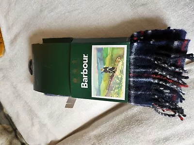 Barbour Pure Lambswool Scarf BNWT • £9.99