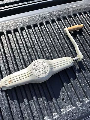 Vintage White Mountain Ice Cream Maker Hand Crank Gear Box Turner Handle • $65