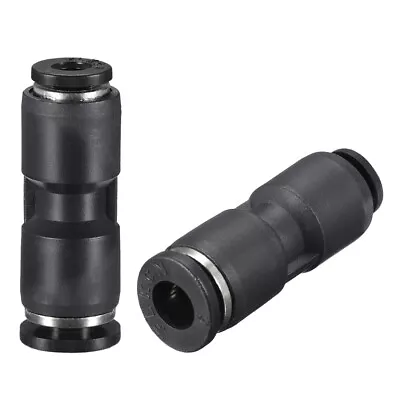 Push To Connect Fittings  Straight OD Tube Fittings Blue/Black • $11.52