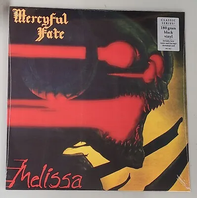 Mercyful Fate Melissa Black Vinyl Record New Reissue  • $27.99