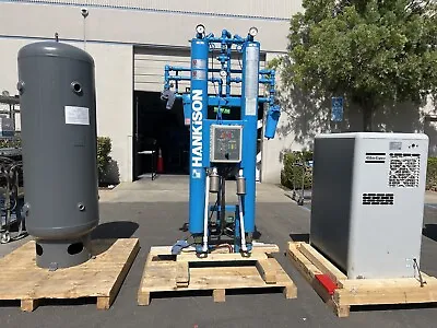 Atlas Copco GA 5 Compressor W/ DH-80 Air Dryer & Brunner Eng 120 Gallon Tank • $4235.42