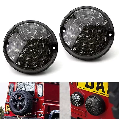 (2) 95mm NAS Style Smoked Lens Full LED Upgrade Kit For Land Rover Defender LD • $28.79