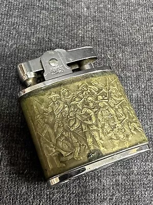 RARE VTG MasterCraft Quality Japan Lighter Colonial Scene Design Untested • $27.22