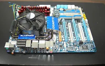 Gigabyte GA-EX58-UD5 Intel X58 LGA 1366 DDR3 ATX Support Core I7 Motherboard • $95