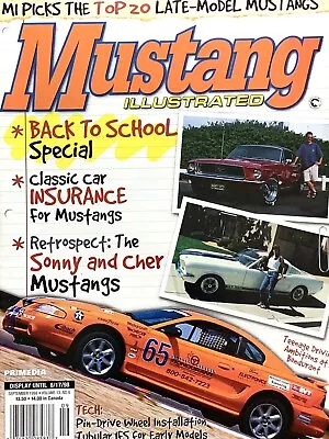 Mustang Illustrated Magazine September 1998 • $8.99