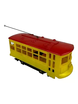 Trolley  3 Rail O Gauge Track Postwar GMC Street Car Lights Up • $45