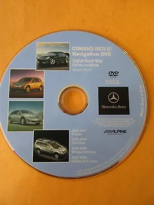 2008 2007 Mercedes Gl320 Gl450 Gl550 G500 Amg Navigation Dvd  A169 827 4859 • $70