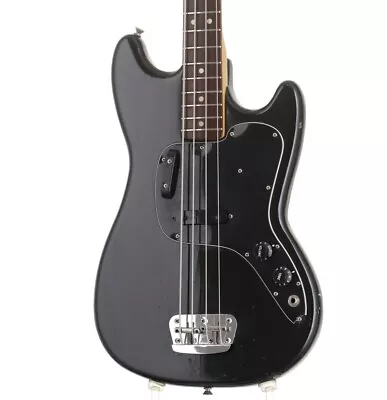 Fender Musicmaster Bass Black 1977 3.63kg Bass Guitar • $2564