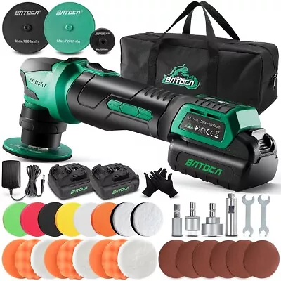 BATOCA S4 Cordless Polisher Buffer Dual Action Rotary Car Polishing Machine 1-3  • $115.99