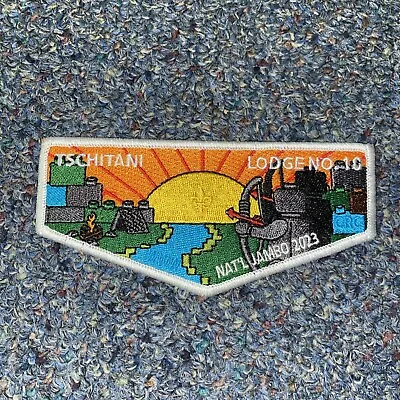 Tschitani Lodge 10 - 2023 Jamboree Trader OA Flap Patch Lego Connecticut Rivers • $20