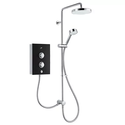 Mira Decor Dual Onyx 10.8kw Manual Electric Shower • £309.99