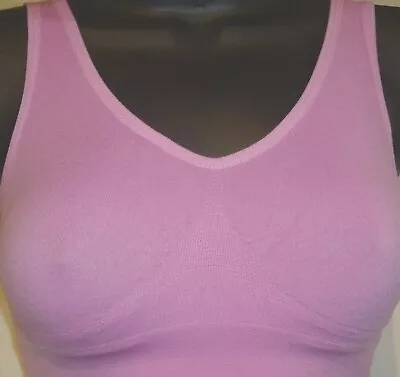 ORIGINAL ‘Ahh Bra’ AS SEEN ON TV By RHONDA SHEAR (Size L) DUSTY PINK  (New) • $19.99