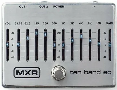 New MXR M108S 10 BAND GRAPHIC EQ Effector • $199.53