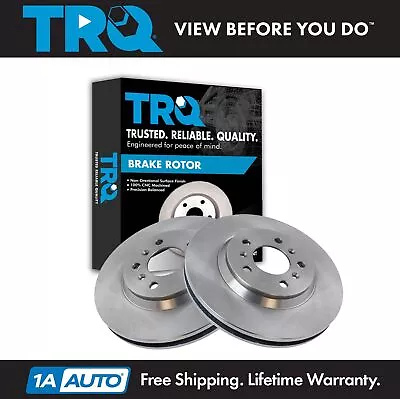 TRQ Front Brake Rotor Pair Kit Left LH & Right RH For Chevy Impala Lucerne • $99.95