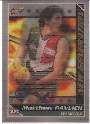 $1.99 • Buy 2006 Select Matthew Pavlich Fremantle AFL Champions 3D New Generation Card Freo 
