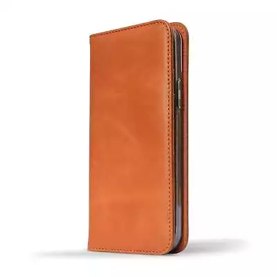 Novada Genuine Leather IPhone 12 Wallet Case Cover • £9.95