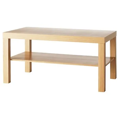 £38.99 • Buy Coffee Side Table Oak Bedroom Living Room Home Office Centre Table 90x55cm NEW