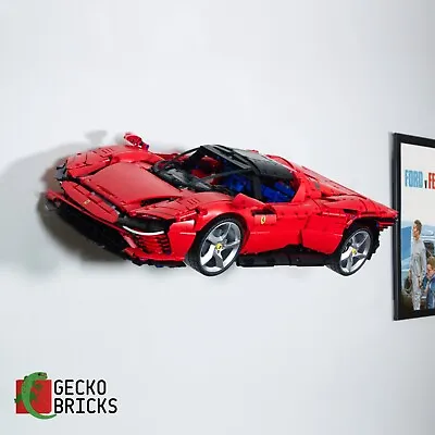 Gecko Bricks Wall Mount For LEGO Technic Ferrari Daytona SP3 42143 • $38.69