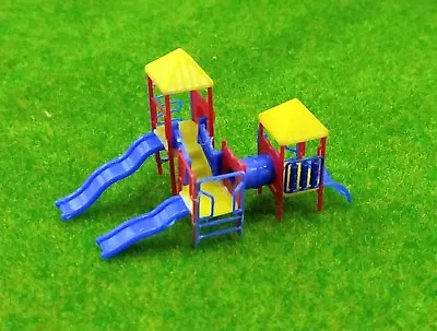 1:160 N Scale Children Playground Park With Slides Set For Model Train Layout • $9.99