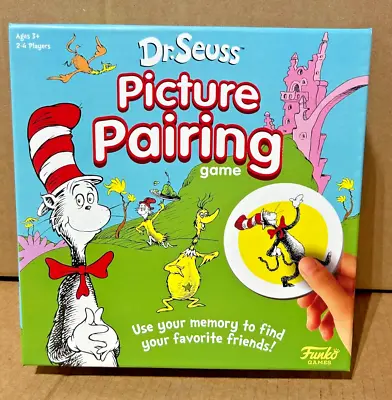 Signature Games: Dr Seuss Picture Pairing Game - Ages 3+ *NEW • $10