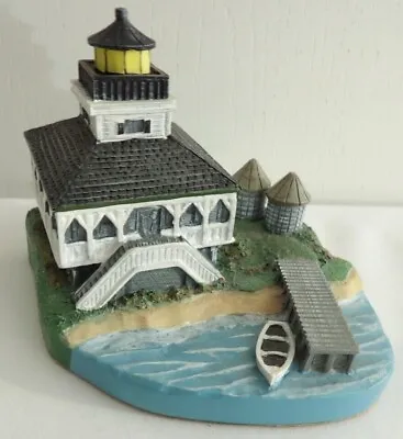 SPOONTIQUES Port Boca Grande Florida Lighthouse Figurine # 9039/ WITH TAG • $1.99