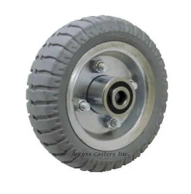 6ANF62-GRY 6  X 2  Grey Non-Marking No Flat Pneumatic Wheel 250 Lbs Capacity • $40.05