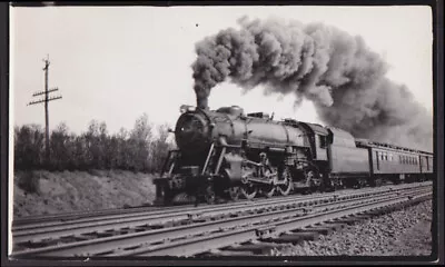 Baltimore & Ohio RR 4-6-2 Steam Locomotive & Express Locomotive Photo • $8.99