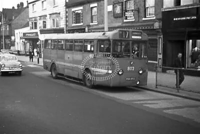 PHOTO Walsall Leyland PD2 802 PDH802 At Cannock In 1962 - 22755 - J S Cockshott • £1.99