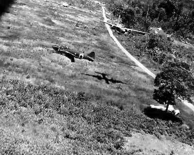 Douglas A-20 Havoc Low Level Attack Airfield New Guina 8x10 WWII WW2 Photo 829a • $7.43