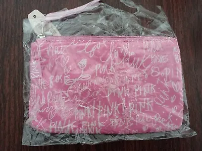 Victoria's Secret PINK Small Make-Up Bag Vintage Collectors Rare HTF!! • $49.99