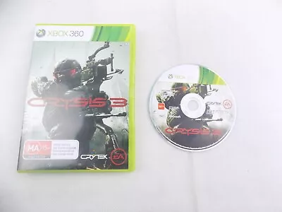 Mint Disc Xbox 360 Crysis 3 - No Manual Free Postage • $7.90