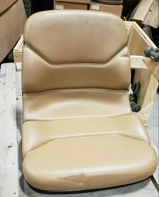 Tan Vehicular Vehicle Military Seat Faux Leather 115-445 Ditch Witch Machine  • $199.89