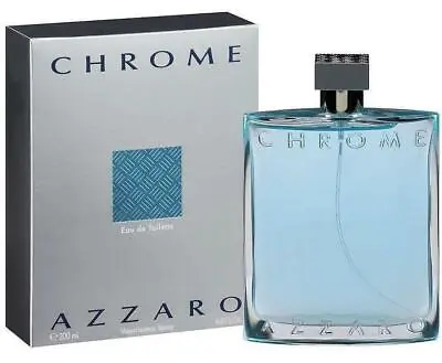 CHROME AZZARO Men Cologne 6.7 / 6.8 Oz Edt Men New In Box • $46.87