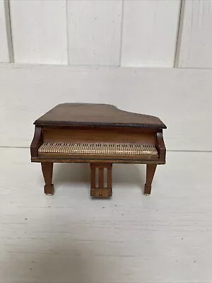 Vintage Shackman Japan Grand Piano Music Box W/Sankyo Musical Movement • $19.99