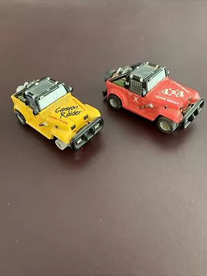 Marchon Jeep CJ Wrangler Doom Buggy & Canyon Raider HO Scale Slot Car Untested • $40