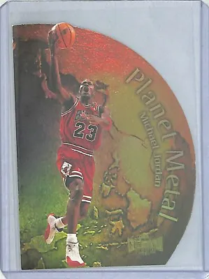 1998-99 Skybox Metal Planet Metal #1 Michael Jordan • $2499.99