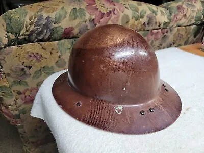 Vintage MSA Coal Miner Laborer Hard Helmet Skullgard Type K • $99.99
