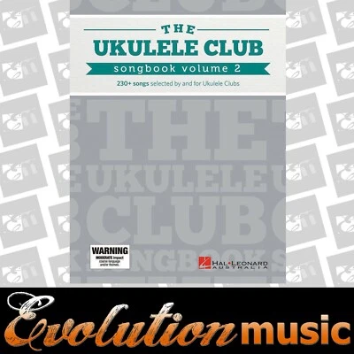$39.95 • Buy The Ukulele Club Songbook Volume 2 - 230+ Song Book Selected By Ukulele Clubs