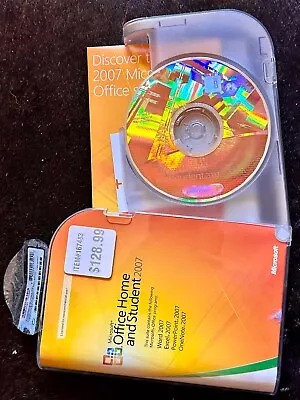 Microsoft Office Home & Student 2007 CD And Product Key English Complete. • £17.99