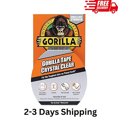 Gorilla Tape Crystal Clear 8.2m • £8.90