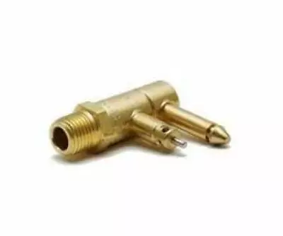 New Tempo 1/4  NPT Brass Male Two Prong Clip Style Fuel Tank Connector • $12.64