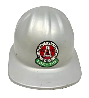 VTG McDonald Aluminum Safety Hard Hat ASSOCIATED GENERAL CONTRACTORS OF AMERICA • $36