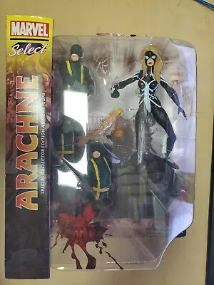 ARACHNE (JULIA CARPENTER) Marvel Select 7  Inch Action Figure With Base 14A5 • $26.99