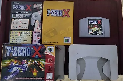 F-Zero X Nintendo 64 N64 Boxed + Manual PAL - Fast Post • $134.99