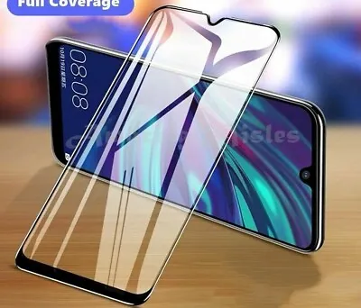 FOR Huawei P20 P10 Lite Full Cover Tempered Glass Screen Protector NEW • £2.95