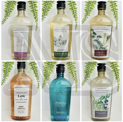 $8.95 • Buy Bath And Body Works Aromatherapy Body Wash + Foam Bath 10oz (Choose Your Scent)